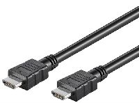Goobay\58443\Series 1.4 High Speed HDMI®/™ Kabel mit Ethernet, 5 m, Schwarz - HDMI™-Stecker (Typ A)