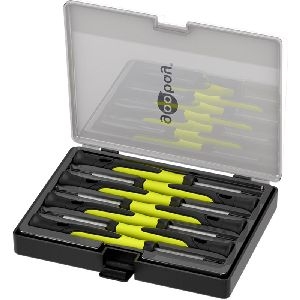 Goobay Tools 77837 Präzisionsschraubendreher-Set, 7-tlg. VPE Sleeve Mindestbestellmenge 1