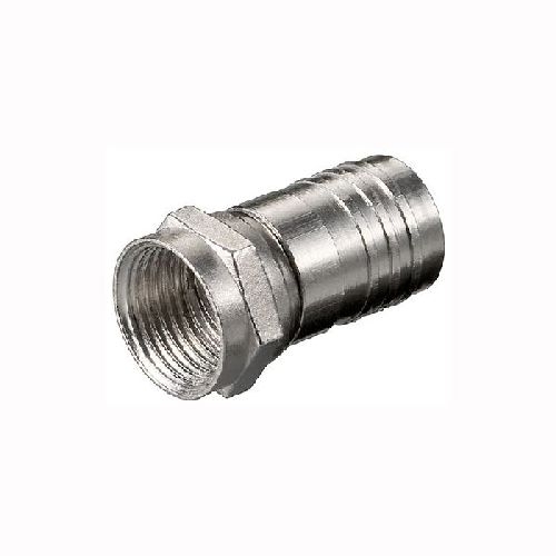 Goobay 11862 Crimp-F-Stecker 8,0 mm VPE Bulk Mindestbestellmenge 10