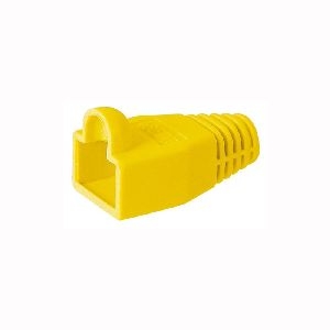 Goobay 11235 Tülle für RJ45-Stecker Farbversion: Gelb-Orange