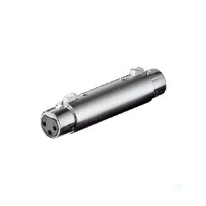 Goobay 27459 XLR-Adapter/-Kupplung, Buchse zu Buchse : VPE Bulk Mindestbestellmenge 1