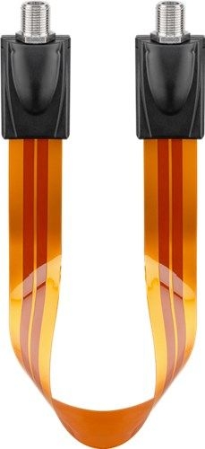 Goobay 67244 SAT-Fensterdurchführung, extrem flach (0,3 mm) VPE Bulk Mindestbestellmenge 1