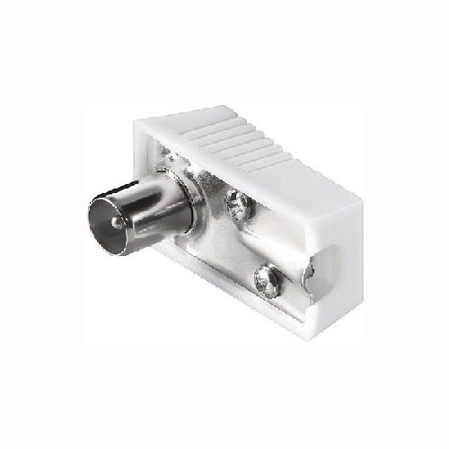 Goobay 11504 Koax-Winkelstecker mit Schraubbefestigung VPE Bulk Mindestbestellmenge 10