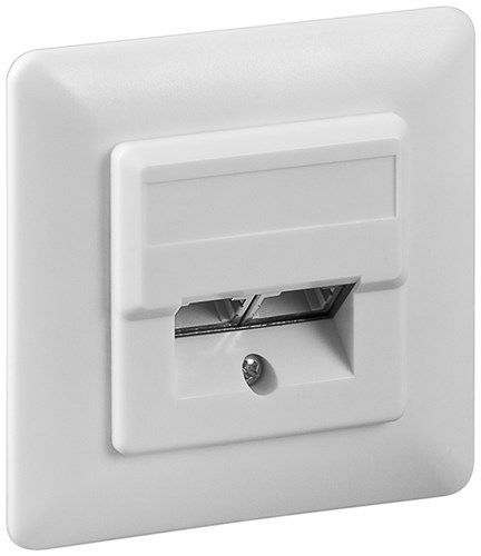 Goobay 50972 CAT-5e-Unterputzdose (UP) VPE White Box with Label Mindestbestellmenge 1