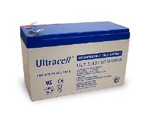 Ultracell 42048 Bleiakku 12 V, 7,5 Ah (UL7.5-12) VPE Bulk Mindestbestellmenge 1