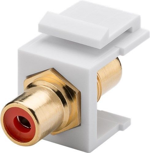 Goobay 79669 Keystone Modul Cinch/RCA VPE Bulk Mindestbestellmenge 1
