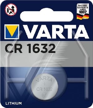 Varta 42963 CR1632 (6632) Batterie, 1 Stk. im Blister VPE Retail Blister Mindestbestellmenge 10