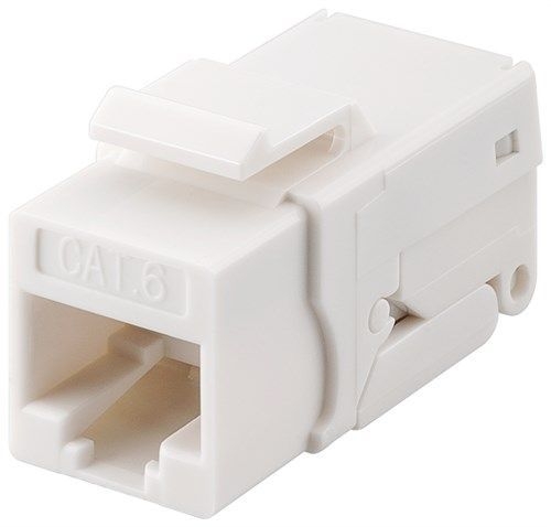 Goobay 95742 Keystone Modul RJ45 CAT 6, UTP, 250 MHz VPE Bulk Mindestbestellmenge 1