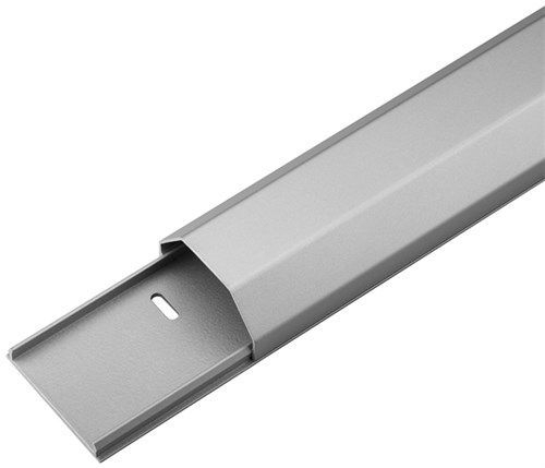 Goobay 90668 Halbrunder Aluminium-Kabelkanal VPE Retail Box Mindestbestellmenge 1