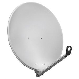 Goobay 67334 80 cm Alu-Satellitenschüssel VPE Retail Box Mindestbestellmenge 1