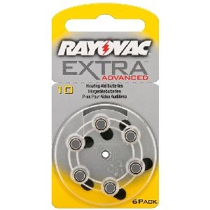 Rayovac 49588 PR70/10A Batterie, 6 Stk. Blister