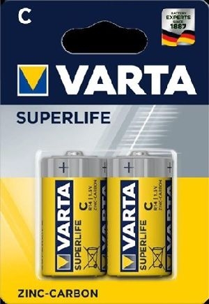 Varta 42336 R14/C (Baby) (2014) Batterie, 2 Stk. im Blister VPE Retail Blister Mindestbestellmenge 1