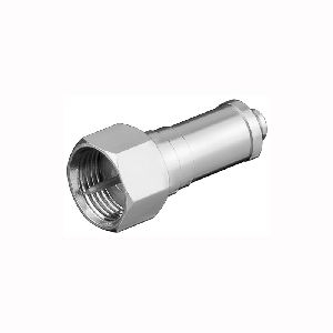 Goobay 11948 Abschlusswiderstand F, 75 Ohm mit DC-Block VPE Bulk Mindestbestellmenge 10