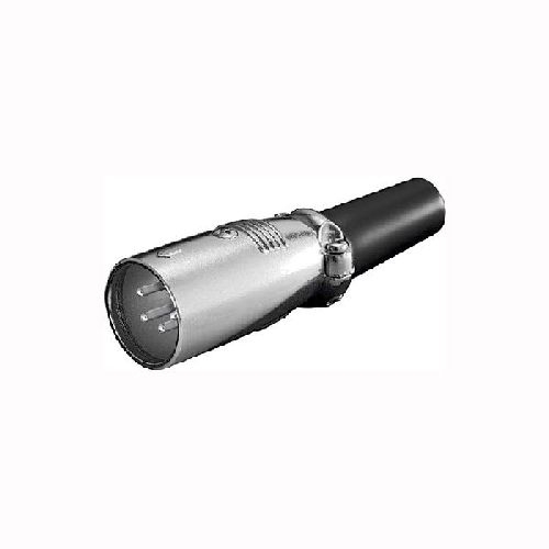 Goobay 11776 Mikrofonstecker, XLR-Stecker (4-Pin) VPE Bulk Mindestbestellmenge 1