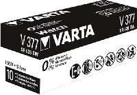 Varta 48011 SR66 (V377) Batterie, 10 Stk. in Box