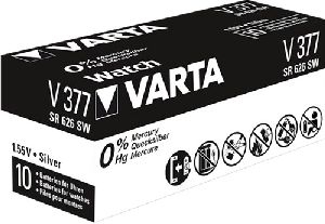 Varta 48011 SR66 (V377) Batterie, 10 Stk. in Box :