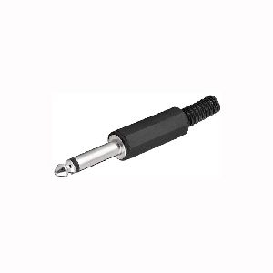 Goobay 11022 Klinkenstecker - 6,35 mm - mono Anschluss, Typ: Klinke 6,35 mm Stecker (2-Pin, mono)