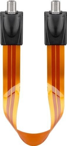 Goobay 67244 SAT-Fensterdurchführung, extrem flach (0,3 mm) VPE Bulk Mindestbestellmenge 1