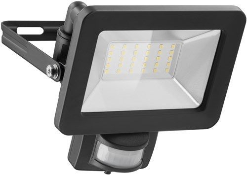 Goobay 53881 LED-Außenstrahler, 30 W, mit Bewegungsmelder VPE Retail Box Mindestbestellmenge 1