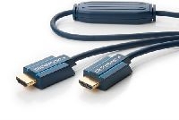 Clicktronic 39085 Aktives HDMI™-High-Speed-Kabel verbindet TVs und Monitore z. B. mit Laptops, Projektoren, Beamern oder Spielekonsolen wie PlayStation oder Xbox für einwandfreie Film- und Spielerlebn