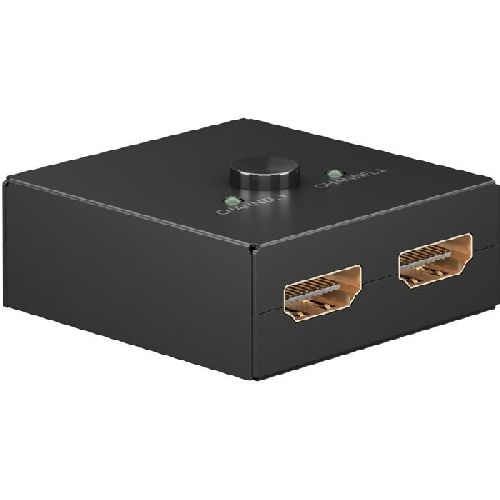 Goobay 58485 HDMI™-Umschaltbox 2 auf 1 VPE Bulk Mindestbestellmenge 1