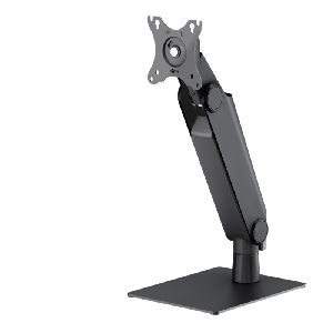 Goobay 70821 Freistehende Single-Monitorhalterung, schwarz