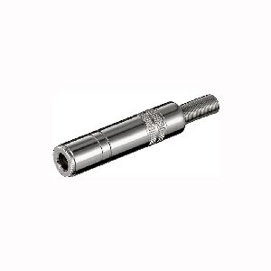 Goobay 11067 Klinkenkupplung - 6,35 mm - mono Anschluss, Typ: Klinke 6,35 mm Buchse (2-Pin, mono)