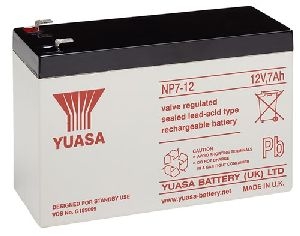 Yuasa 48566 Bleiakku 12 V, 7,0 Ah (NP7-12) VPE Bulk Mindestbestellmenge 1