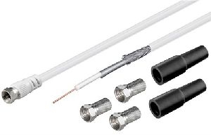 Goobay 51624 100 dB Koax-Antennenkabel-Set Kabellänge: 10 m