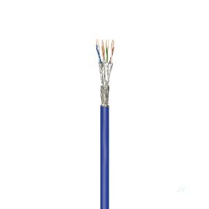 Goobay 91893 CAT 7A+ Netzwerkkabel, S/FTP (PiMF), blau