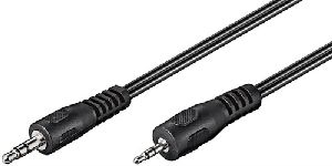 Goobay 50459 Audio Adapterkabel AUX, 3,5 mm zu 2,5 mm Stereo