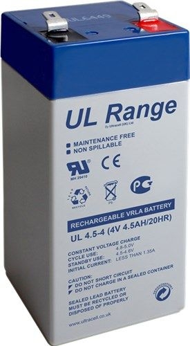 Ultracell 78289 Bleiakku 4 V, 4,5Ah (UL4.5-4) VPE Bulk Mindestbestellmenge 1