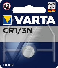 Varta 46769 Professional Electronics CR1/3N (6131) - Lithium-Knopfzelle, 3 V