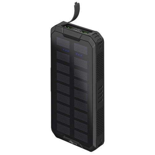 Goobay 53934 Outdoor Solar-Powerbank 20.000 mAh mit Power Delivery VPE Retail Box Mindestbestellmenge 1
