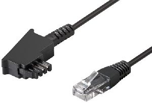 Goobay 51235 DSL-/VDSL-Routerkabel Kabellänge: 10 m