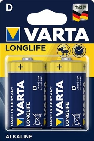 Varta 42333 LR20/D (Mono) (4120) Batterie, 2 Stk. Blister