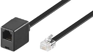 Goobay 68263 Modularverlängerungskabel Kabellänge: 3 m