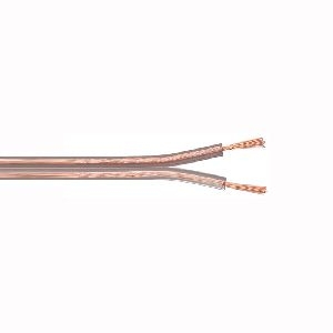 Goobay 15020 Lautsprecherkabel transparent CCA Kabellänge: 100 m