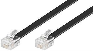 Goobay 50323 Modularkabel/Telefonkabel Kabellänge: 10 m