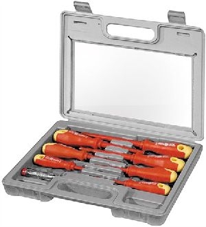 Fixpoint 77113 Elektro-Schraubendreher-Set, 8-teilig :