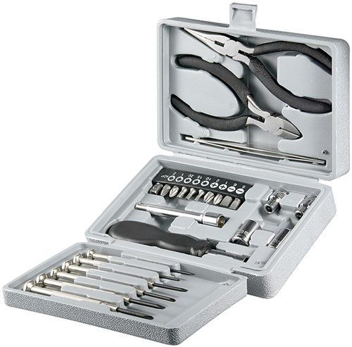 Fixpoint 77093 25-teiliges Universal-Feinmechaniker-Set VPE Retail Box Mindestbestellmenge 1