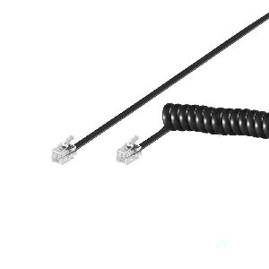Goobay 50270 Telefonhörer-Spiralkabel VPE Bulk Mindestbestellmenge 1