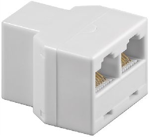 Goobay 93056 ISDN-T-Adapter Farbversion: Weiß