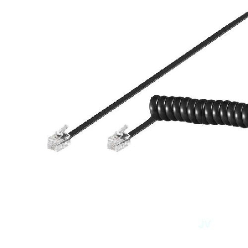 Goobay 50270 Telefonhörer-Spiralkabel VPE Bulk Mindestbestellmenge 1