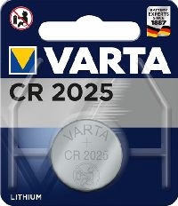 Varta 48058 Professional Electronics CR2025 (6025) - Lithium-Knopfzelle, 3 V