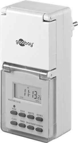 Goobay 51301 Digitale Zeitschaltuhr IP44 :