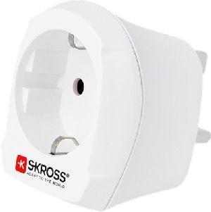Skross 39776 Länderadapter Europa nach Großbritannien VPE Retail Box Mindestbestellmenge 1