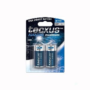Tecxus 23635 LR14/C (Baby) Batterie, 2 Stk. im Blister VPE Retail Box Mindestbestellmenge 1