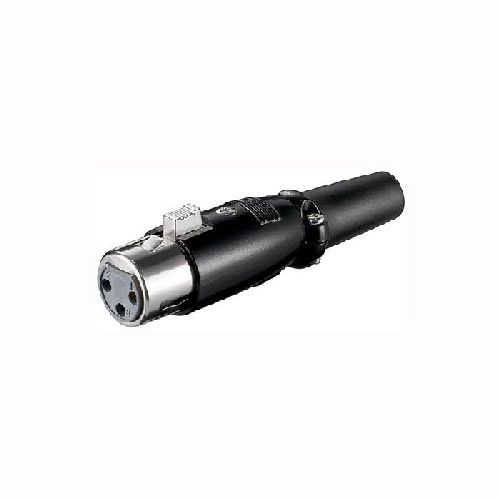 Goobay 11680 Mikrofonkupplung, XLR-Buchse (3-Pin) VPE Bulk Mindestbestellmenge 1