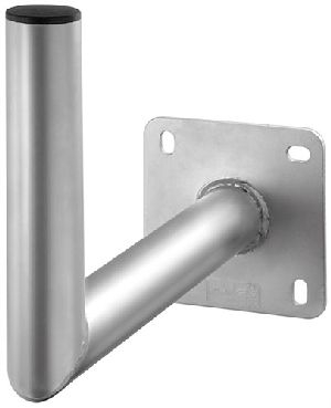 Goobay 67301 Aluminium Sat-Schüssel-Wandhalterung, 350 mm Wandabstand Wandabstand: 350 mm